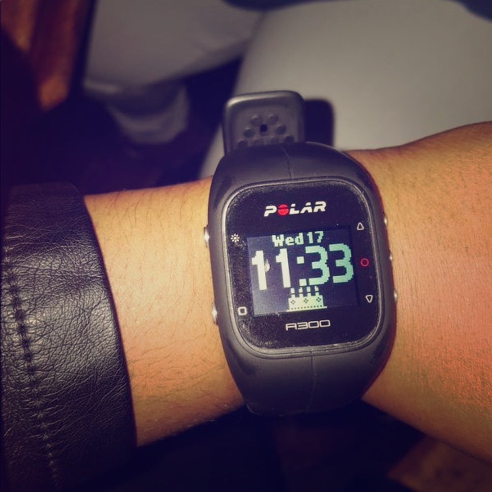 Polar fitness watch